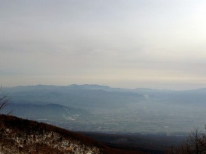 高峰高原より望む富士山その2