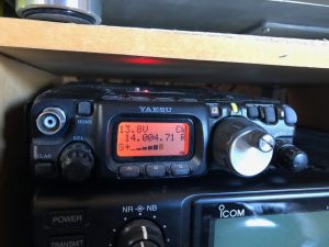 CQ WW DX TEST CW、今年はFT-817NDで参加